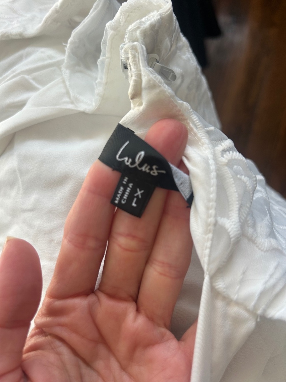 Lulus white mini dress 🤍
